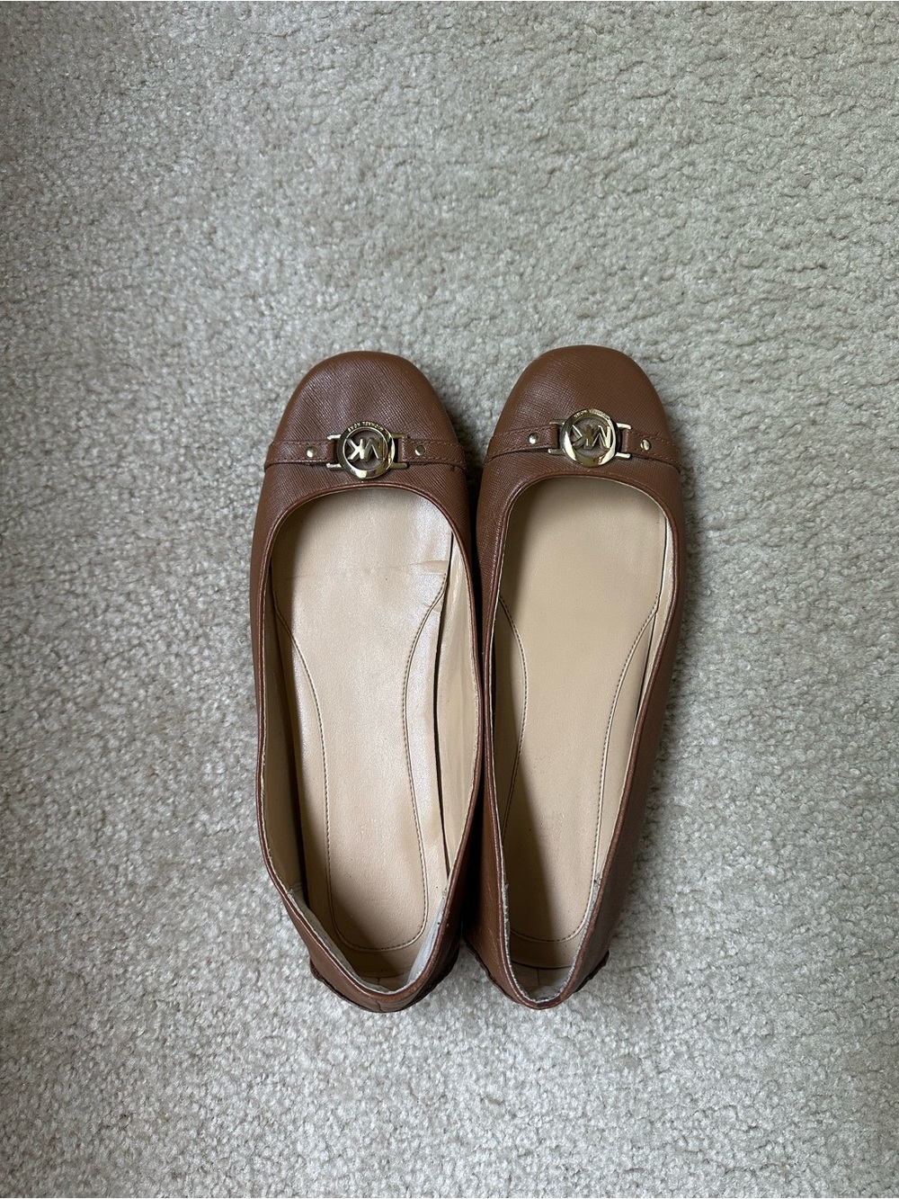 Michael Kors Chestnut Leather Driving Moc